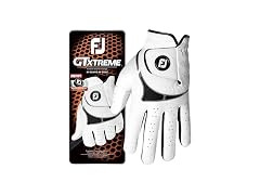 FootJoy Men's GTXtreme Golf Glove, White, Large, Worn on Right Hand