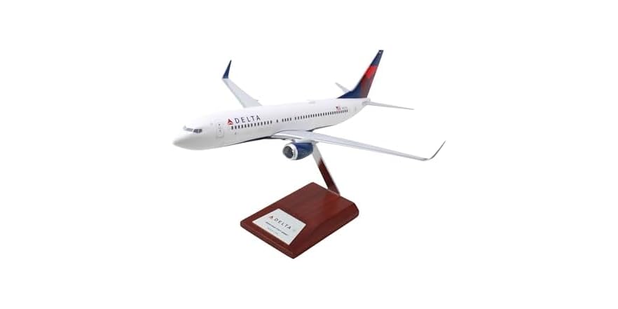 SkyMarks Delta 737-800 1/100 Scale Model Airplane