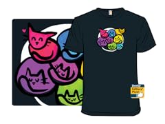 Circle of Rainbow Cats