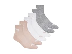 PUMA Women's 12-Pairs Low Crew Socks
