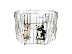 8 Panel Exercise Pen with Door