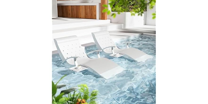 Sun Tanning Lounge Chair with Tray & Towel Ledge