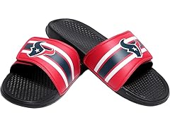 TEXANS Stripe Legacy Sport Slide (M)