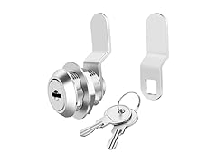Cabinet Locks 5/8" Cam Keyed 2pk