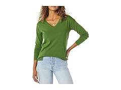 Amazon Essentials Womens VNeck Tunic Sweater