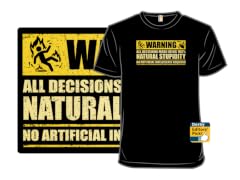 No Artificial Intelligence Required