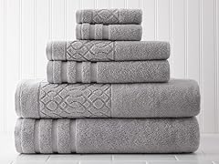 6-Piece Towel Set with Kiev Jacq Border
