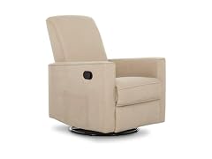 Evolur Raleigh Glider Rocking Chair, Tan