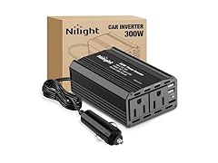 Nilight 300W Power Inverter 12V