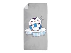 "Summer Penguin" Beach Towel