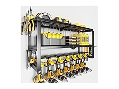 hipidian Power Tool Organizer Wall Mount 300 lbs Load