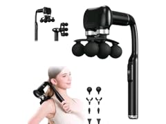2-IN-1 6 Head Massage Gun