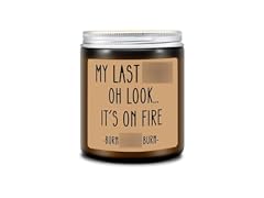 Soy Wax Amber Scented Candle Jar