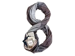 Travel Scarf with Secret Hidden Pocket