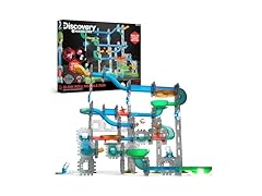 Discovery Marble Run Race Track – 92-Piece Light-Up