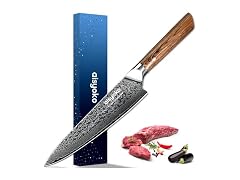 aisyoko Damascus VG-10 chef knife 8-inch