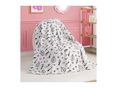 Juicy Couture Kids 50 x 70 Plush Throw