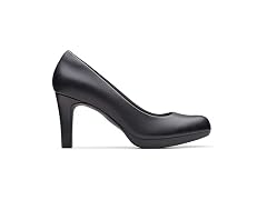 Clarks Adriel Viola Black Leather