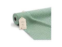 1/8 Inch Kelly Green Gingham Fabric by The Yard