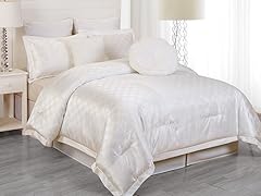Winston 7pc Oversized Comforter Set - White