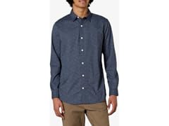 Mens LongSleeve SlimFit Poplin Shirt