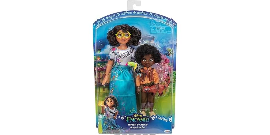 Disney Encanto Mirabel and Antonio Dolls
