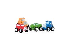 Nuby Squirt Wheels Baby Bath Toys - BPA Free