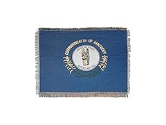Kentucky State Flag Tapestry Blanket