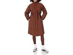 Amazon Essentials Womens Oversized Quilted Coat