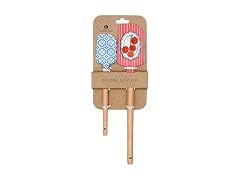 Silicone Spatula Set, Large 12.75"/Small 9", Amalfi Cucina
