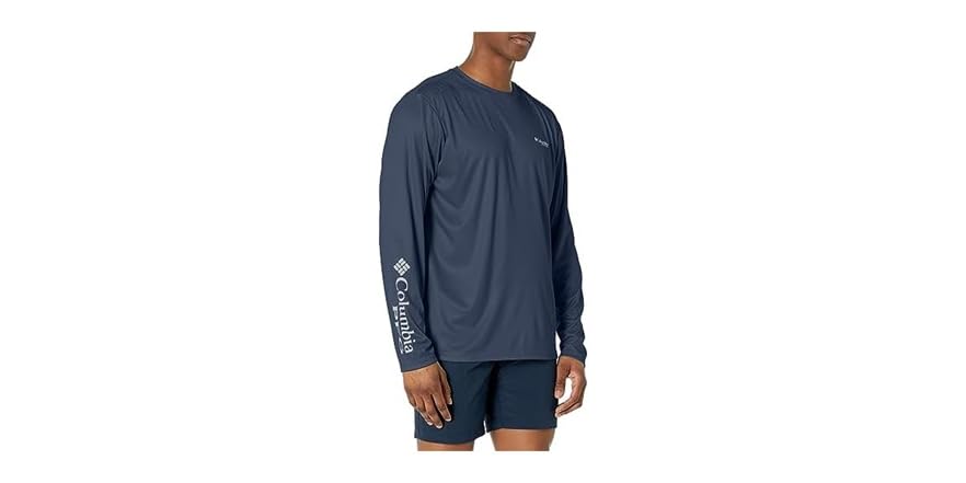 Chemise Columbia Terminal Tackle PFG Omni-Wick UPF 50 – Bleu Royal, Manches Longues, Homme XL