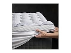 Milcabe 3 Inch Memory Foam Mattress Topper