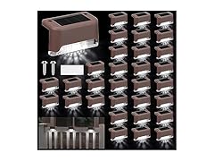 32 PC Outdoor Solar Deck Lights