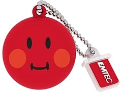 EMTEC 8GB USB Drive - Smiley Faces