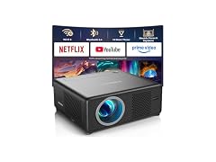 CiBest 1080P WiFi Bluetooth Projector