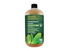 Desert Essence Face Wash Thrghly Clean Refill