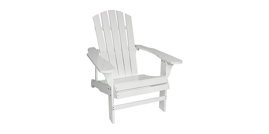 Sunnydaze Wooden Adirondack Chair