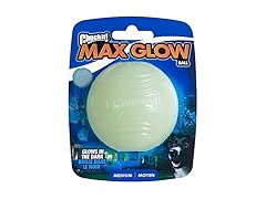 Chuckit! Max Glow Ball Dog Toy, Med