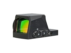 SIG SAUER Romeo-X Enclosed PRO Pistol-Mounted Reflex Sight | Rugged Durable Aluminum Lightweight Waterproof Miniature MOTAC Sight with 15 Illumination Settings, 3 MOA Red Dot - Black (Open Box)