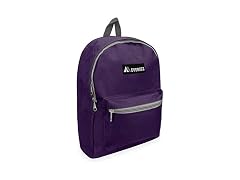 Everest 1045K Basic Backpack, 15", Eggplant Purple