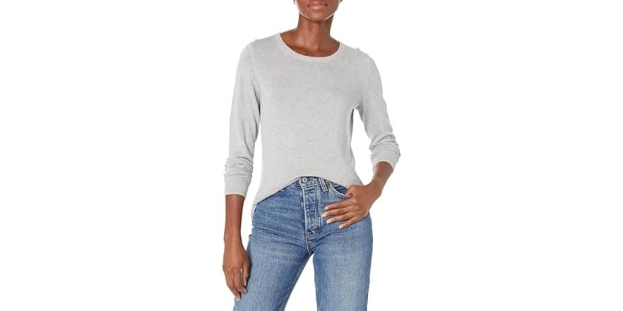 Azamon Essentials Amazon Essentials Women Crewneck Sweater