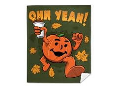 "Pumpkin Spice Man" Mink Fleece Blanket