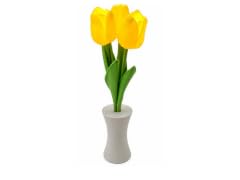 Battery Operated Artificial Tulip Flower Bouquet Night Light