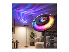 Bairth Ripple Floor Lamp, Black