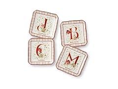 Cerified International Winter Blooms Set of 4