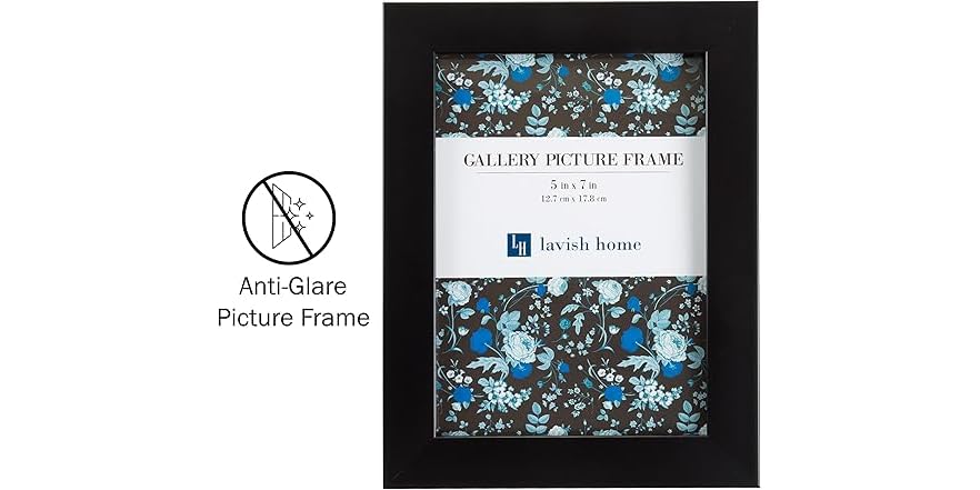 Set of 6 Picture Frames - 5x7 Photo Fram