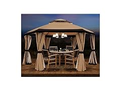 10'x10' Gazebos for Patios Outdoor Hexagonal