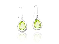 Sterling Silver CZ Earring