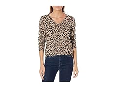 AE Womens RegularFit Lt LS VNeck Sweater