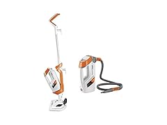 Bissell PowerFresh Lift-Off Pet Steam Mop, Steamer, Tile, Bathroom, Hard Wood Floor Cleaner, 1544A, Orange (Open Box)